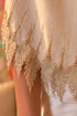 Leafy Sparkle Wool Silk Stole